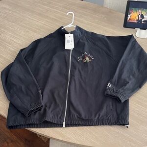 Travis Scott Cactus Jack Black Zip-Up Jacket